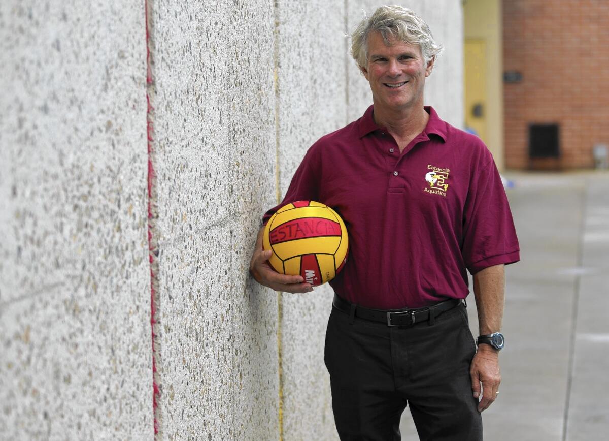 John Carpenter announced that he will retire as boys' swim coach at Estancia High, where he has coached for 37 years.