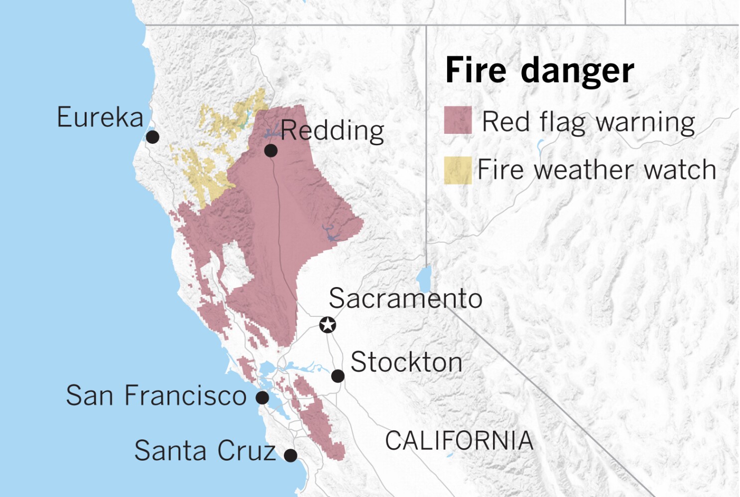 Northern California Braces For Fire Weather As Southland Expects