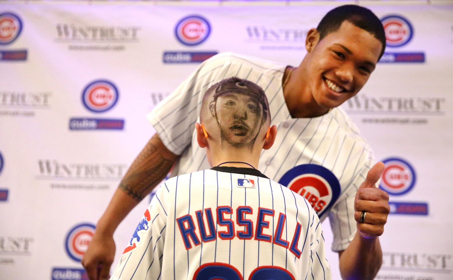 Addison Russell celebrates wife and mother