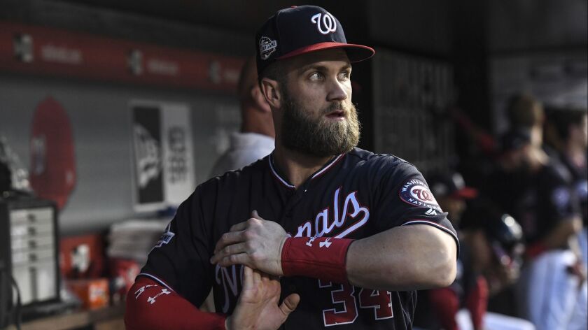 Two weeks shy of pitchers and catchers reporting for work, Bryce Harper is still a free agent.