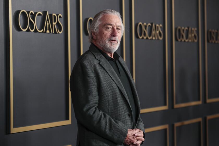 HOLLYWOOD, CA, MONDAY, JANUARY 27, 2020 - Oscar nominee Robert DeNiro at the Oscars Nominees Luncheon is being held at the RAY DOLBY BALLROOM. (Robert Gauthier/Los Angeles Times)