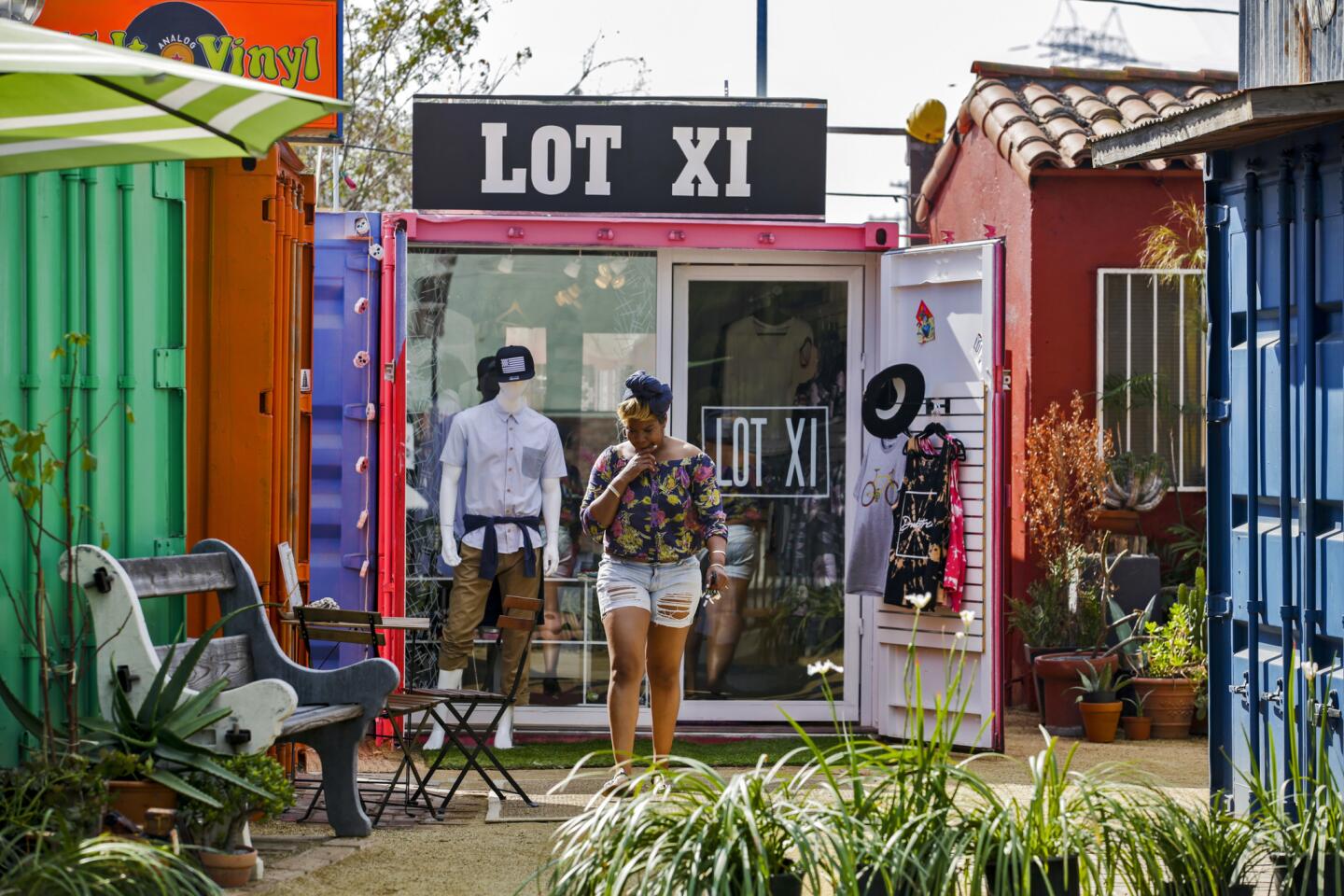 Accelerate a business: Open it in a shipping container. The Shops at Adams  Gateway show how. - Los Angeles Times