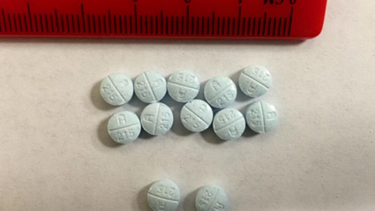 Three men have pleaded guilty in connection with an illegal pill manufacturing and distribution operation in Newport Beach. The drugs were designed to look like brand-name oxycodone pills, according to court documents.