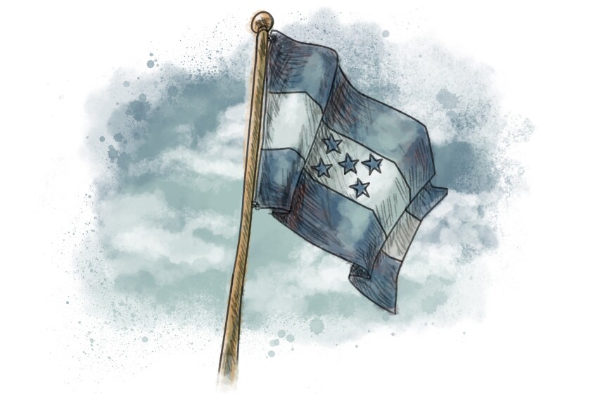 Honduran flag