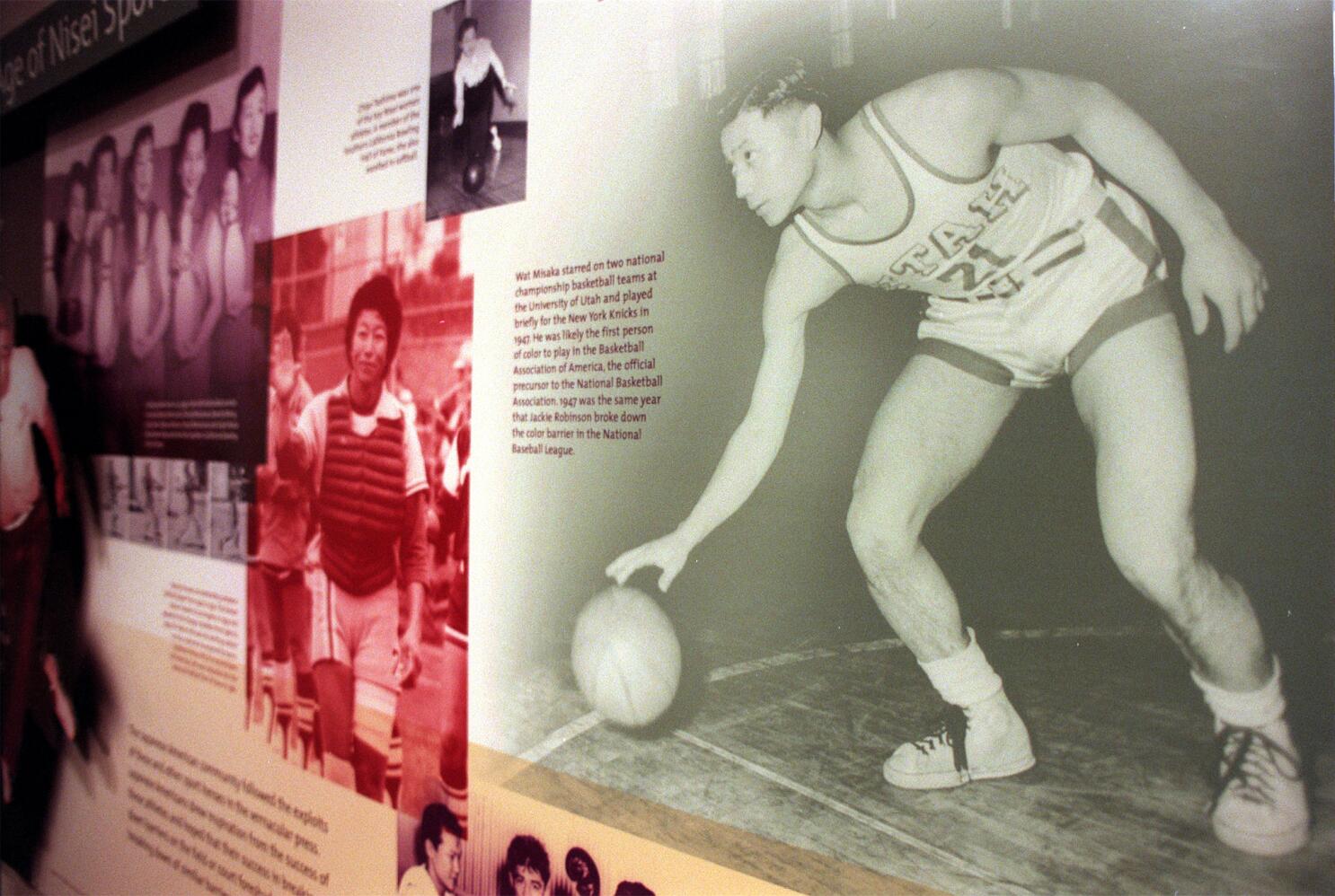 Wat Misaka, 1st non-white player in NBA, honored in Little Tokyo