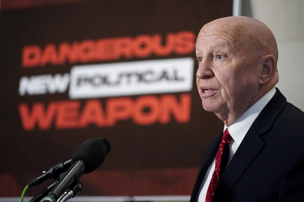 Rep. Kevin Brady (R-Texas), the ranking member on the House Ways and Means Committee. (AP Photo/Andrew Harnik)