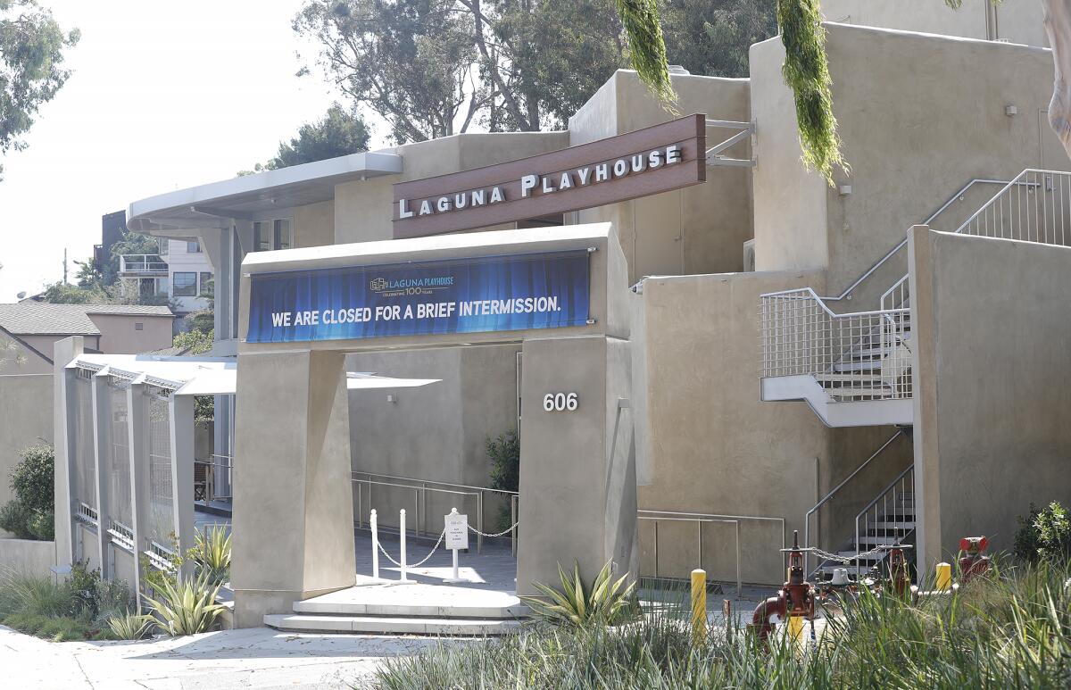 The Laguna Playhouse will put on a virtual 99th gala on Saturday. 