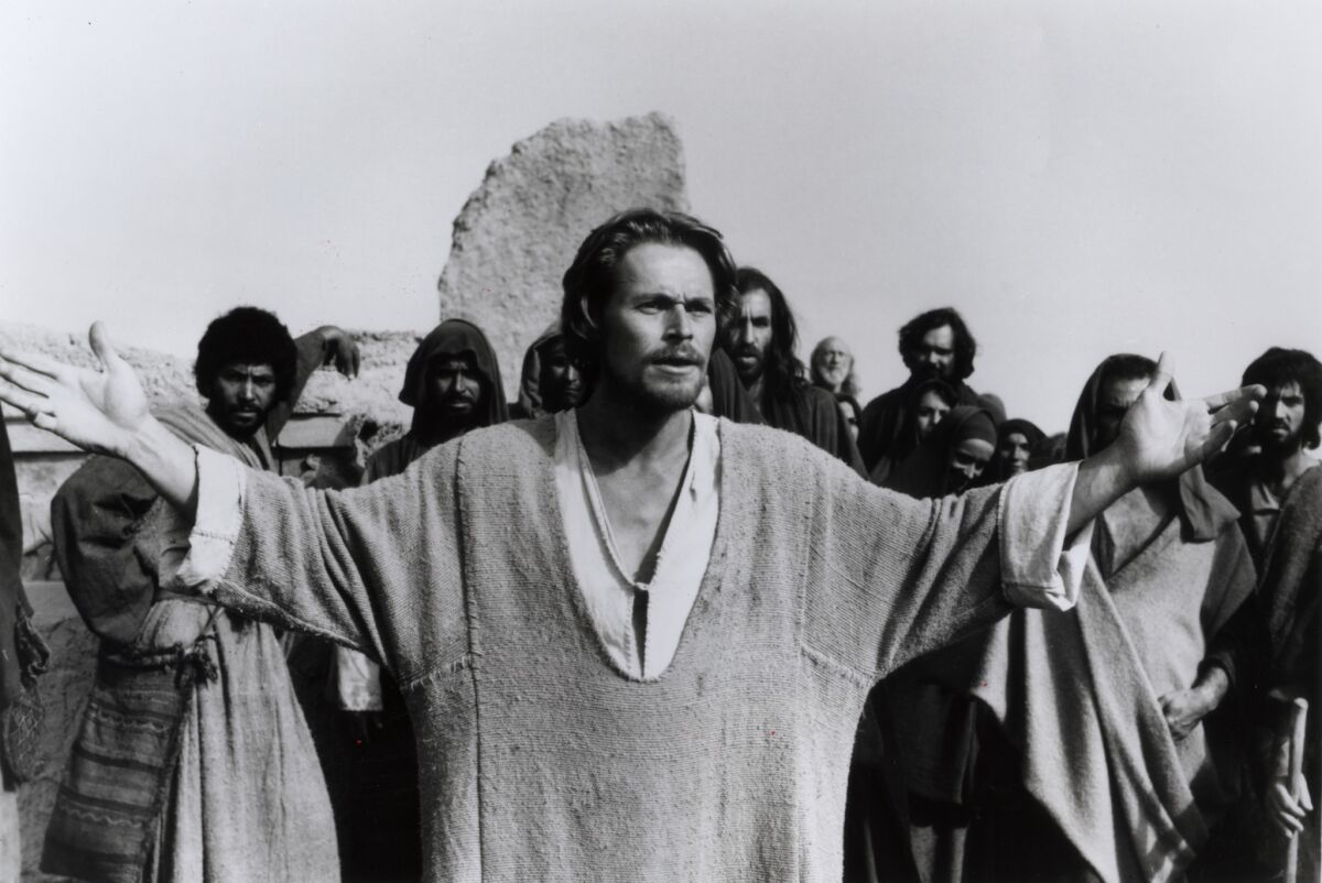 Willem Dafoe in the movie "The Last Temptation of Christ."