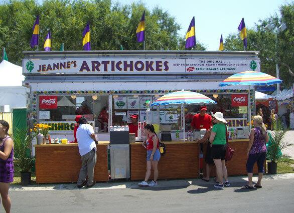 Fried OC Fair, Jeanne's Artichokes