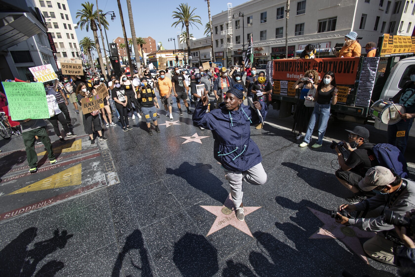 All Black Lives Matter A March For Lgbtq And Racial Justice Los Angeles Times - hoops basketball demo highlights roblox