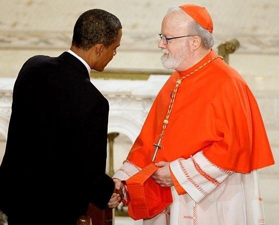 Cardinal O'Malley and President Obama