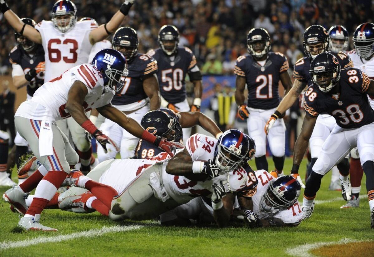 Thursday's Bears-Giants game was watched by 7.8 million viewers on the NFL Network.