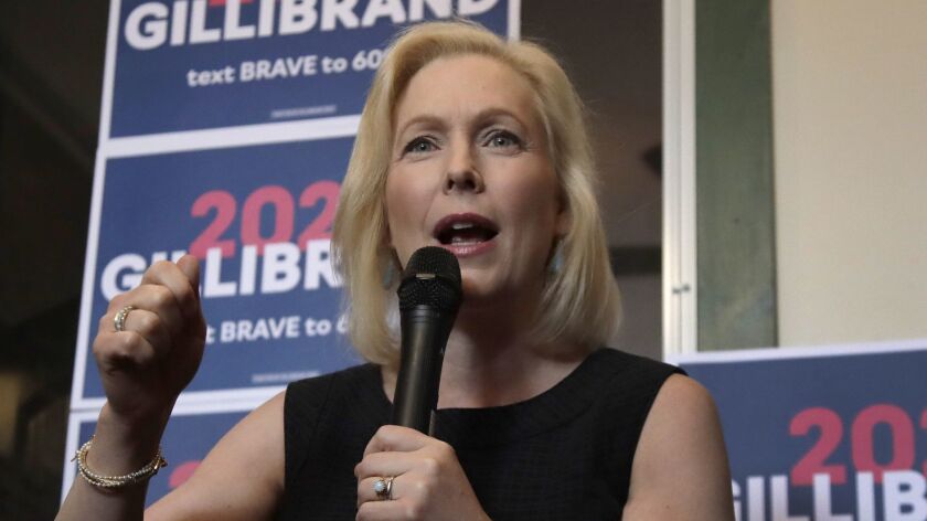 Sen. Kirsten Gillibrand of New York failed to gain traction as a Democratic presidential candidate.