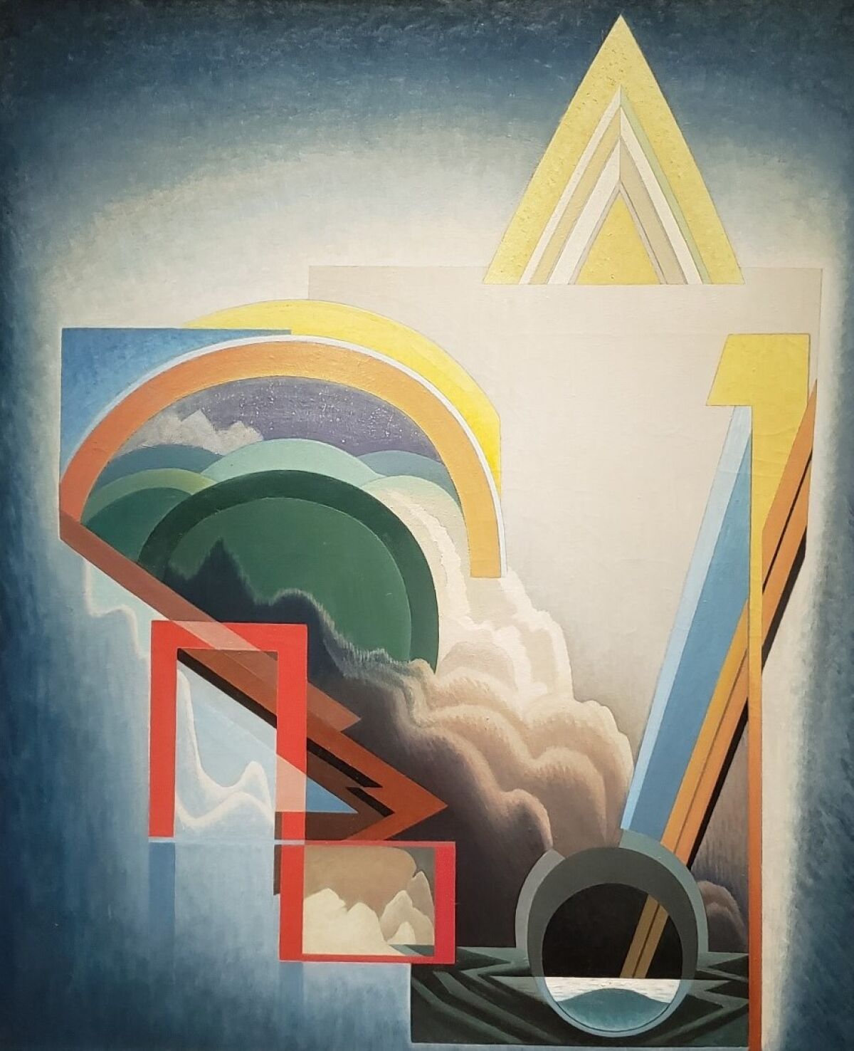 Lawren Harris, "Abstraction #119," oil on canvas