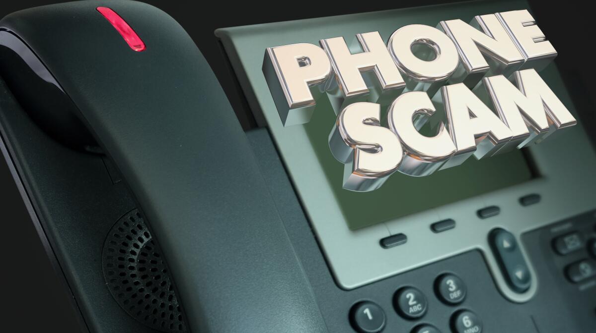 Phone scam