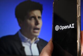 (ILLUSTRATION) This illustration photo produced in Arlington, Virginia on November 20, 2023, shows a smart phone screen displaying the logo of OpenAI juxtaposed with a screen showing a photo of former OpenAI CEO Sam Altman attending the Asia-Pacific Economic Cooperation (APEC) Leaders' Week in San Francisco, California, on November 16, 2023. Hundreds of staff at OpenAI threatened to quit the leading artificial intelligence company on November 20, 2023 and join Microsoft. They would follow OpenAI co-founder Sam Altman, who said he was starting an AI subsidiary at Microsoft following his shock sacking on November 17, 2023 from the company whose ChatGPT chatbot has led the rapid rise of artificial intelligence technology. In a letter, some of OpenAI's most senior staff members threatened to leave the company if the board did not get replaced. Reports said as many as 500 of OpenAI's 770 employees signed the letter. The startup's board sacked Altman on Friday, with US media citing concerns that he was underestimating the dangers of its tech and leading the company away from its stated mission -- claims his successor has denied. (Photo by OLIVIER DOULIERY / AFP) (Photo by OLIVIER DOULIERY/AFP via Getty Images)