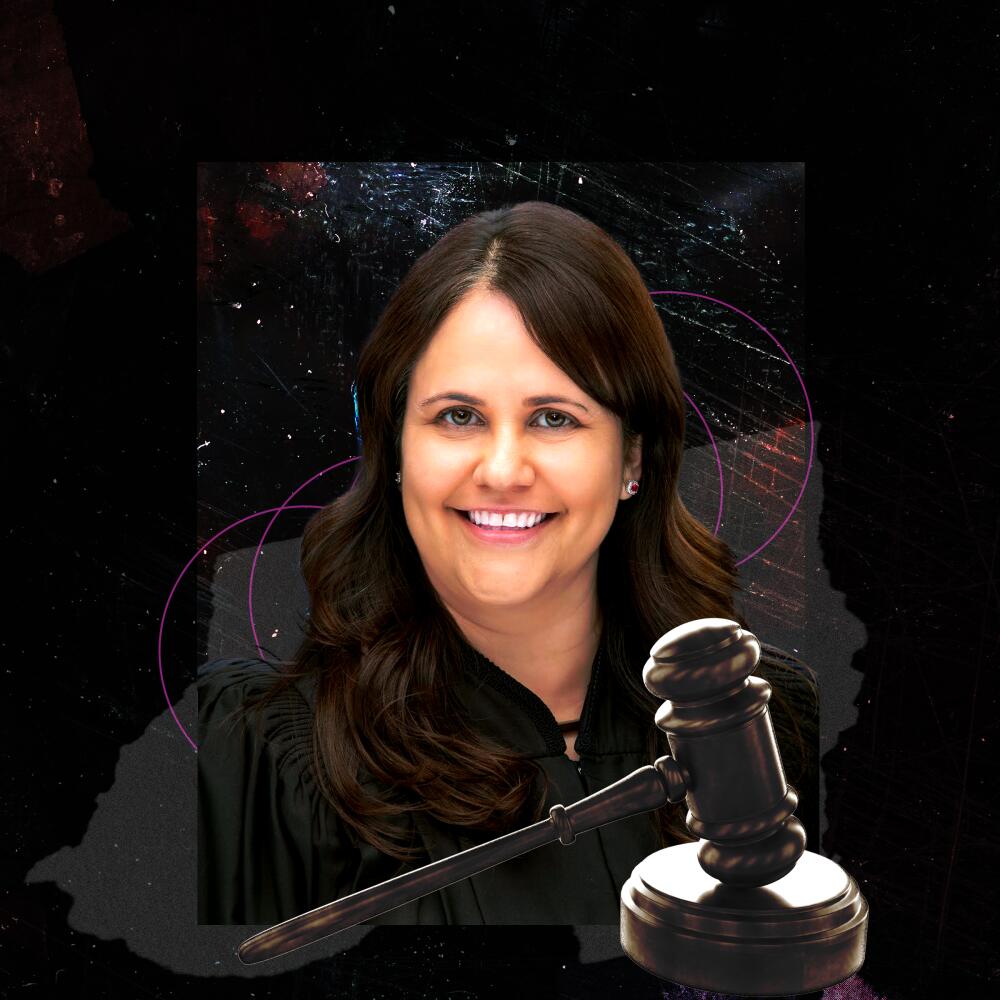 Official court photo of Judge Ana de Alba.