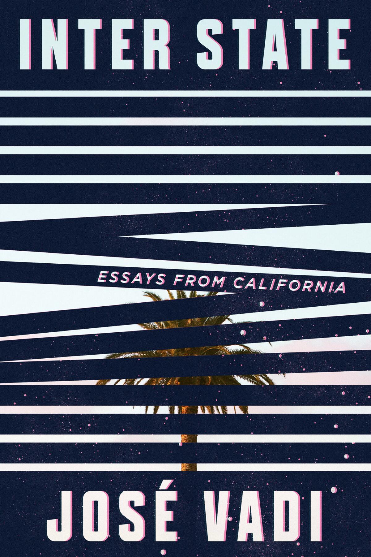 Book jacket of Jose Vadi's "Inter State, Essays from California."