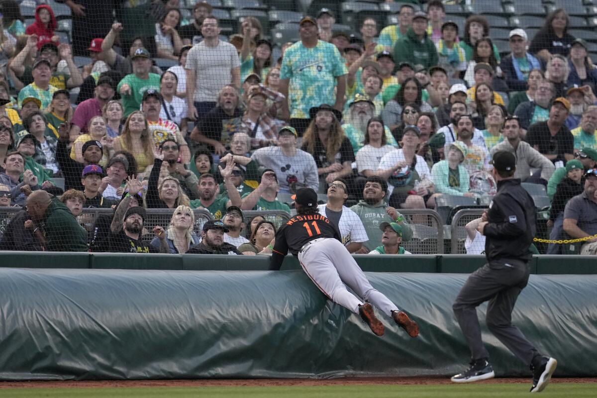 Brent Rooker hits 20th home run in loss to Orioles