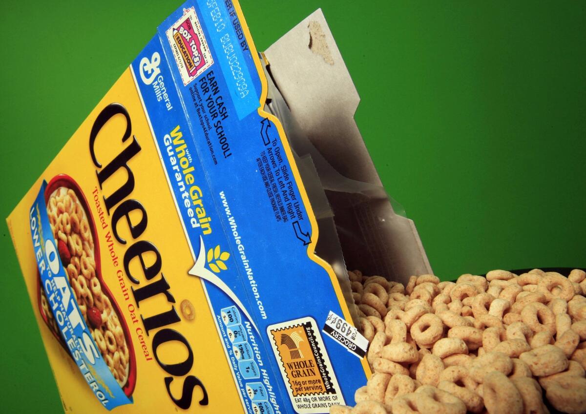 General Mills will no longer use genetically modified ingredients in its Cheerios cereal.