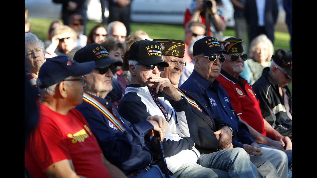 Photo Gallery: Veterans honored at annual Two Strike Park Veteran's Day celebration