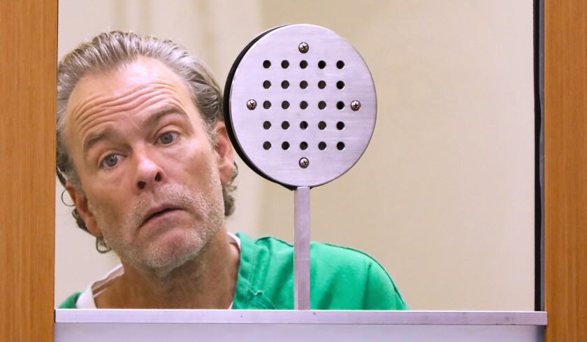 Richard Tuite, convicted and then acquitted in the 1998 stabbing death of 12-year-old Stephanie Crowe, was arraigned Friday in San Diego County Superior Court on a charge of being a felon on the grounds of a jail without consent.