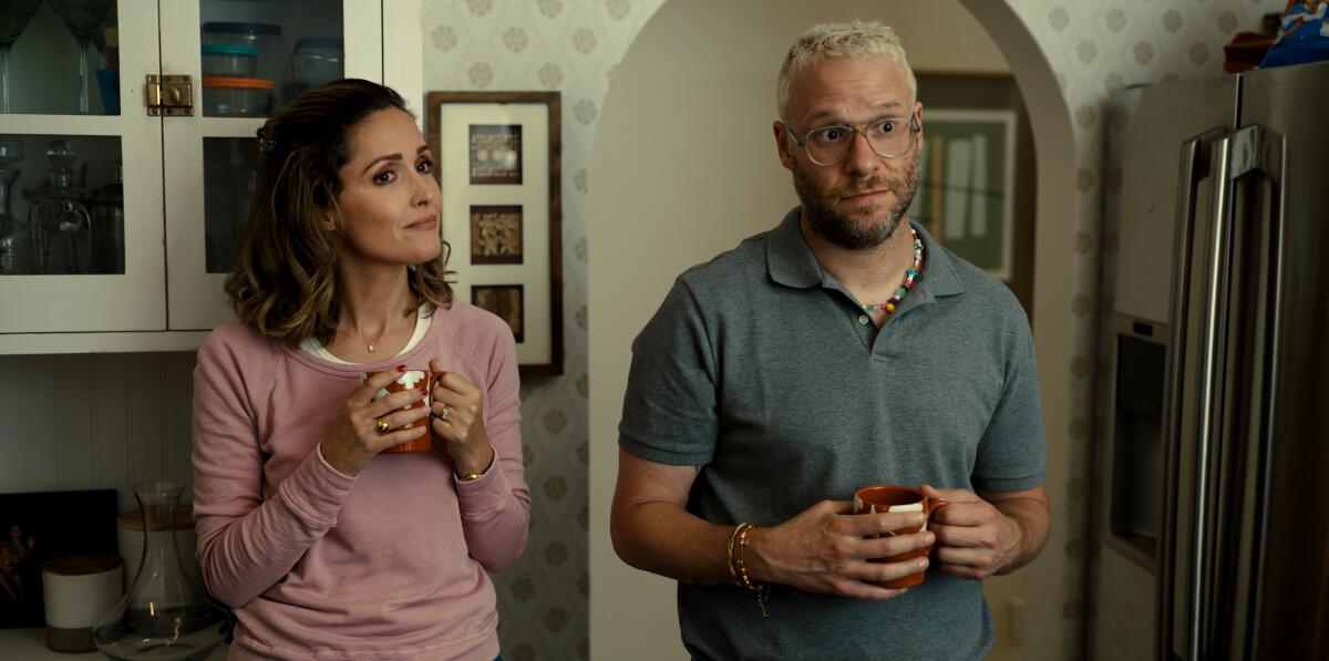 Platonic Stars Seth Rogen And Rose Byrne On Friendship And Disrupting Tropes Los Angeles Times