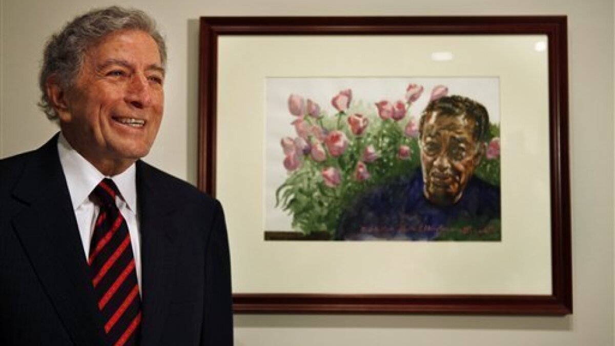 Tony Bennett Gives Museum Painting Of Jazz Great The San Diego