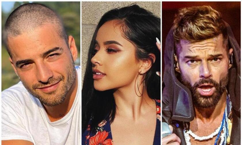 Maluma, Becky G y Ricky Martin