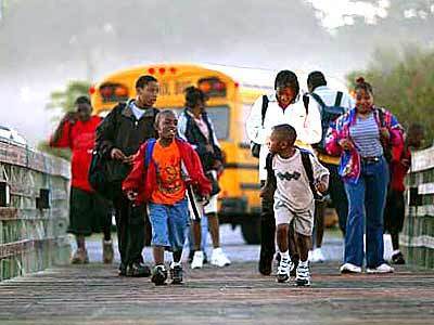 Sapelo Island children