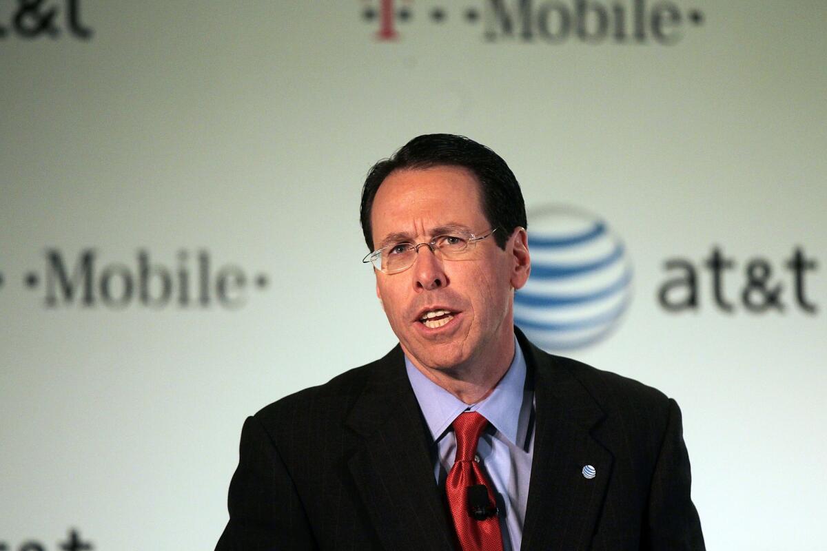 AT&T Chief Executive Randall Stephenson, who serves as chairman of the Business Roundtable trade association.