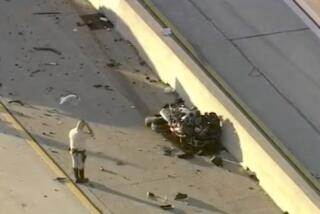 An investigation is underway after a Manhattan Beach Police Department motorcycle officer was killed today in a crash on the northbound 405 Freeway in the Carson area. The crash was reported about 5:15 a.m. at Del Amo Boulevard, according to the California Highway Patrol.