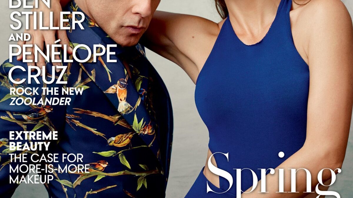 Fashion full-circle: Derek Zoolander hits cover of Vogue - The San Diego  Union-Tribune