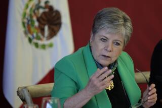 El Senado mexicano ratifica el nombramiento de Alicia Bárcena como canciller