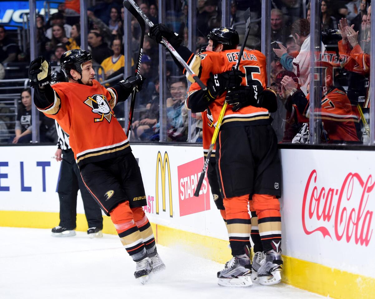 Ryan Getzlaf, Chris Stewart