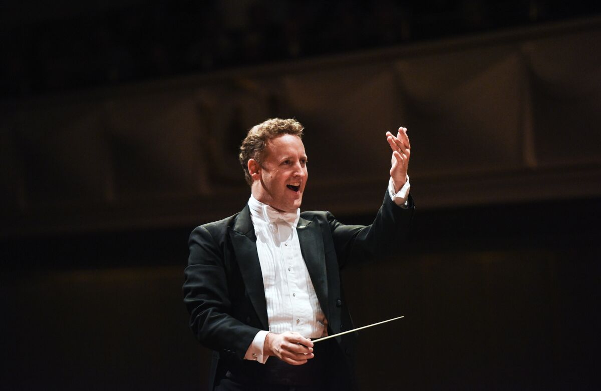 Michael Francis, conductor and music director of the Mainly Mozart Festival