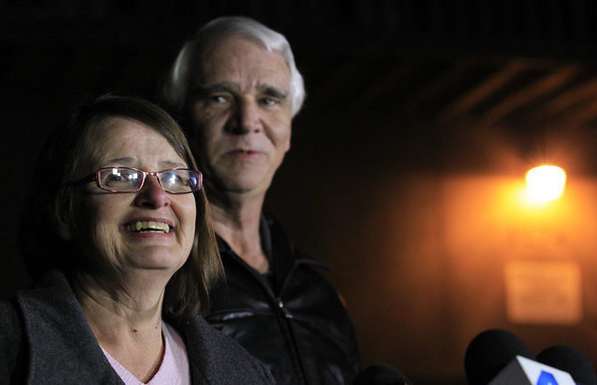 Karen Reynolds, 57, and her husband, Jim Reynolds, 66, were held captive by former LAPD Officer Christopher Dorner.