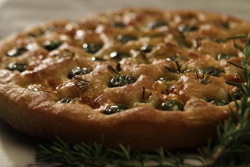 Recipe: Olive and rosemary focaccia