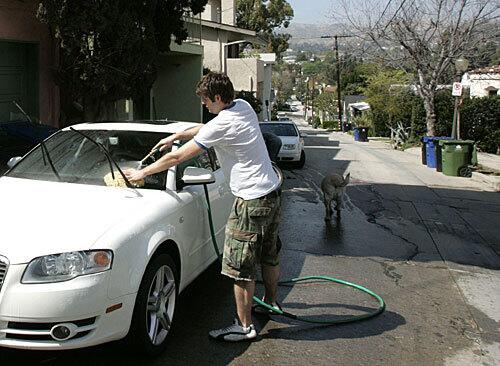 Washing your car at home