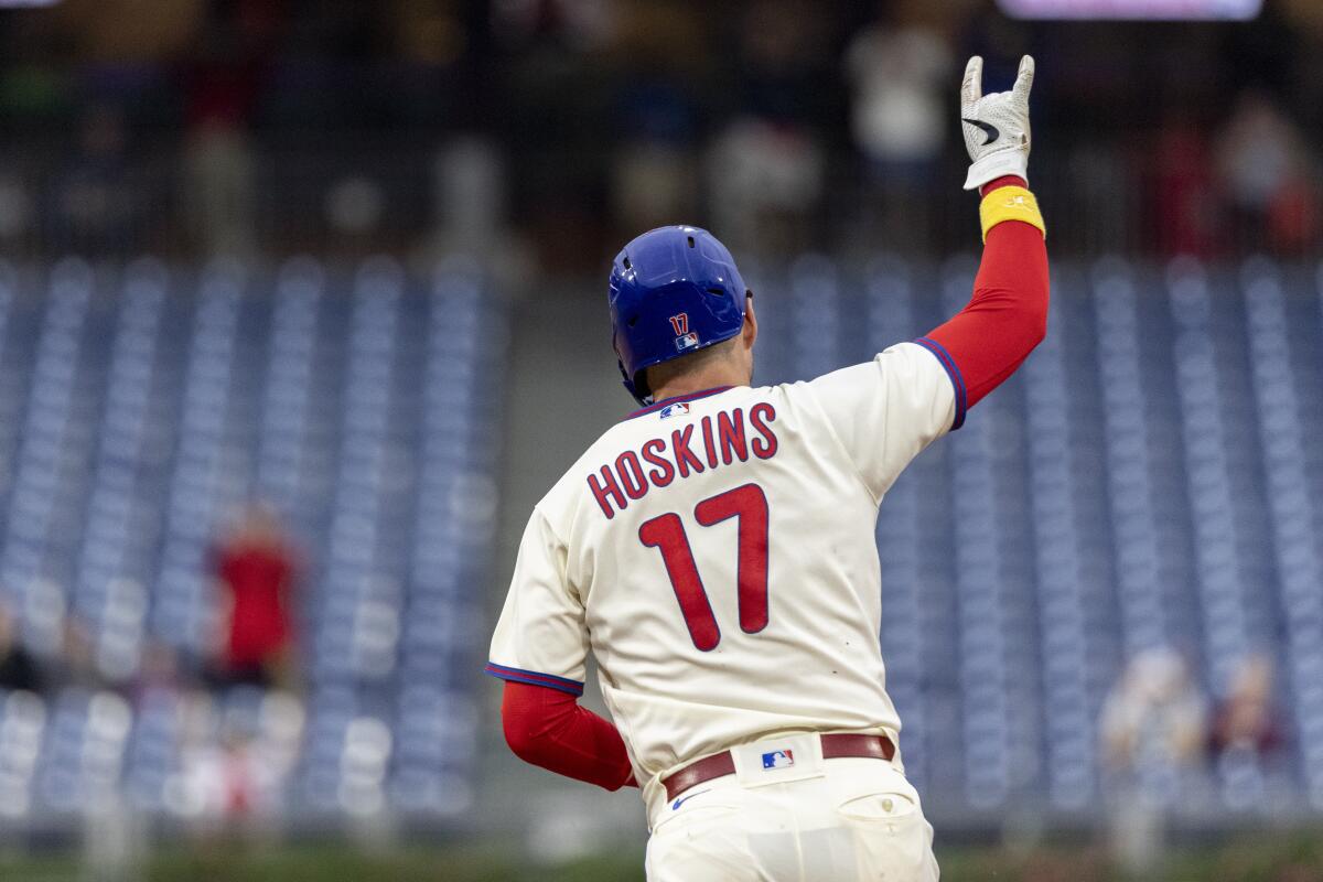 Rhys Hoskins Talks Hitting