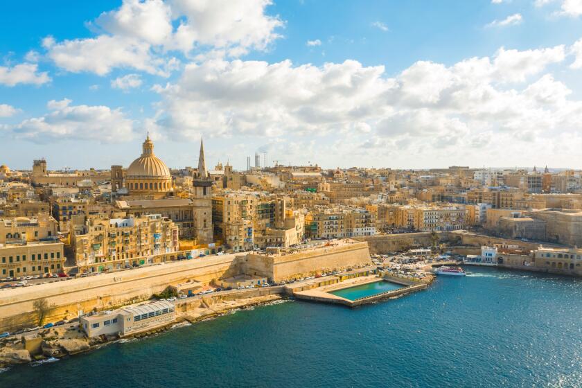 Panorama Valletta city - capital of Malta