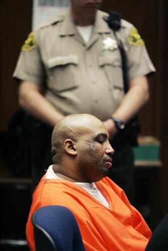 Chester Turner, 40, listens Tuesday morning as he is sentenced to die for the murders of 11 people, including the unborn child of one woman. Los Angeles County Superior Court Judge William Pounders said Turners guilt was established beyond all doubt. .