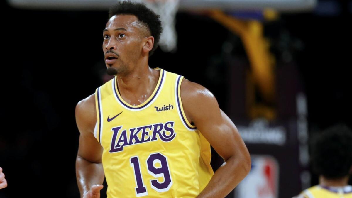Johnathan Williams might play with the Lakers during summer league events if he accepts the team's qualifying offer.
