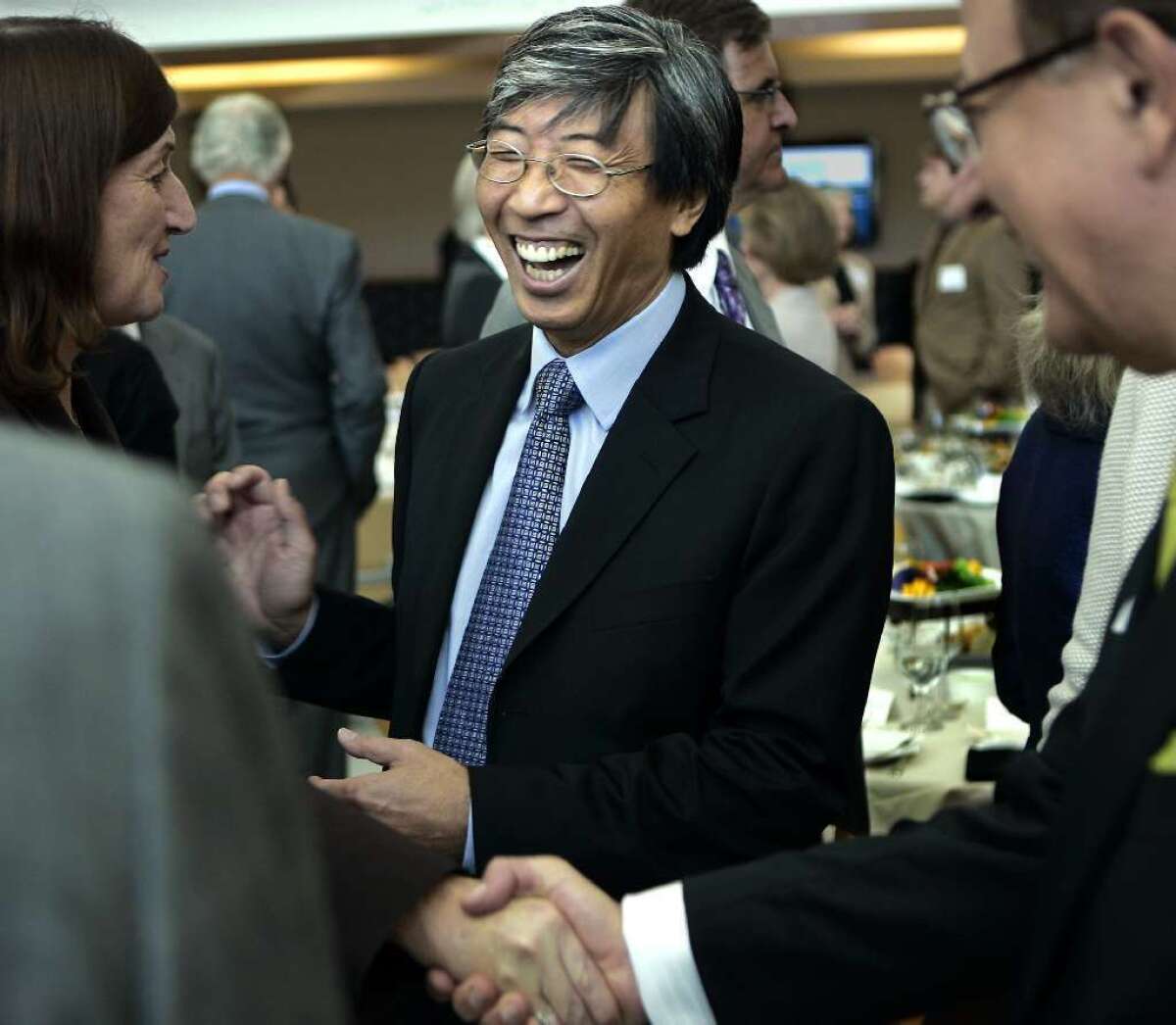 Patrick Soon-Shiong is a doctor and entrepreneur whose start-up company, NantHealth, seeks to use medical data and genetic information to find personalized cancer treatments.