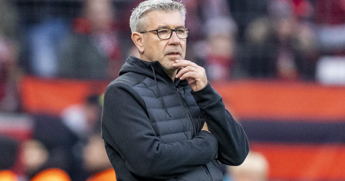 Union Berlin nam na veertien wedstrijden zonder overwinning afscheid van coach Urs Fischer