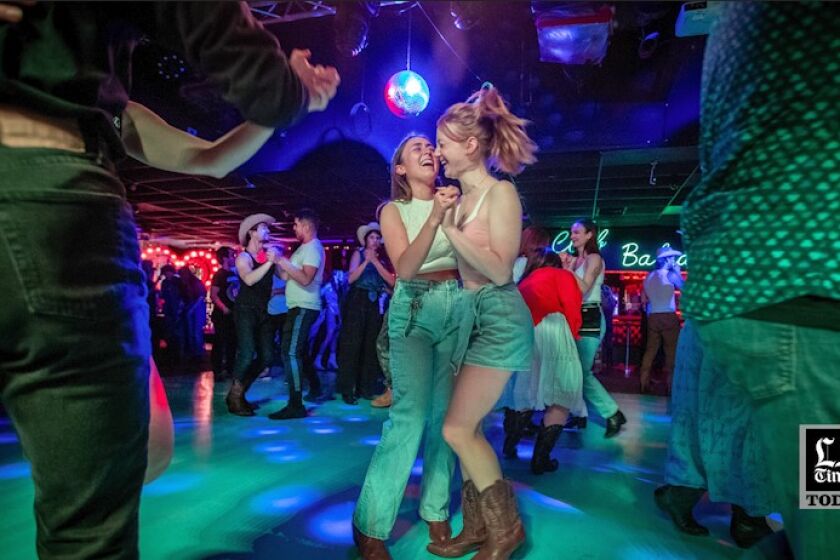 LA Times Today: Hoot and holler at Stud Country, L.A.’s lively queer line-dancing party