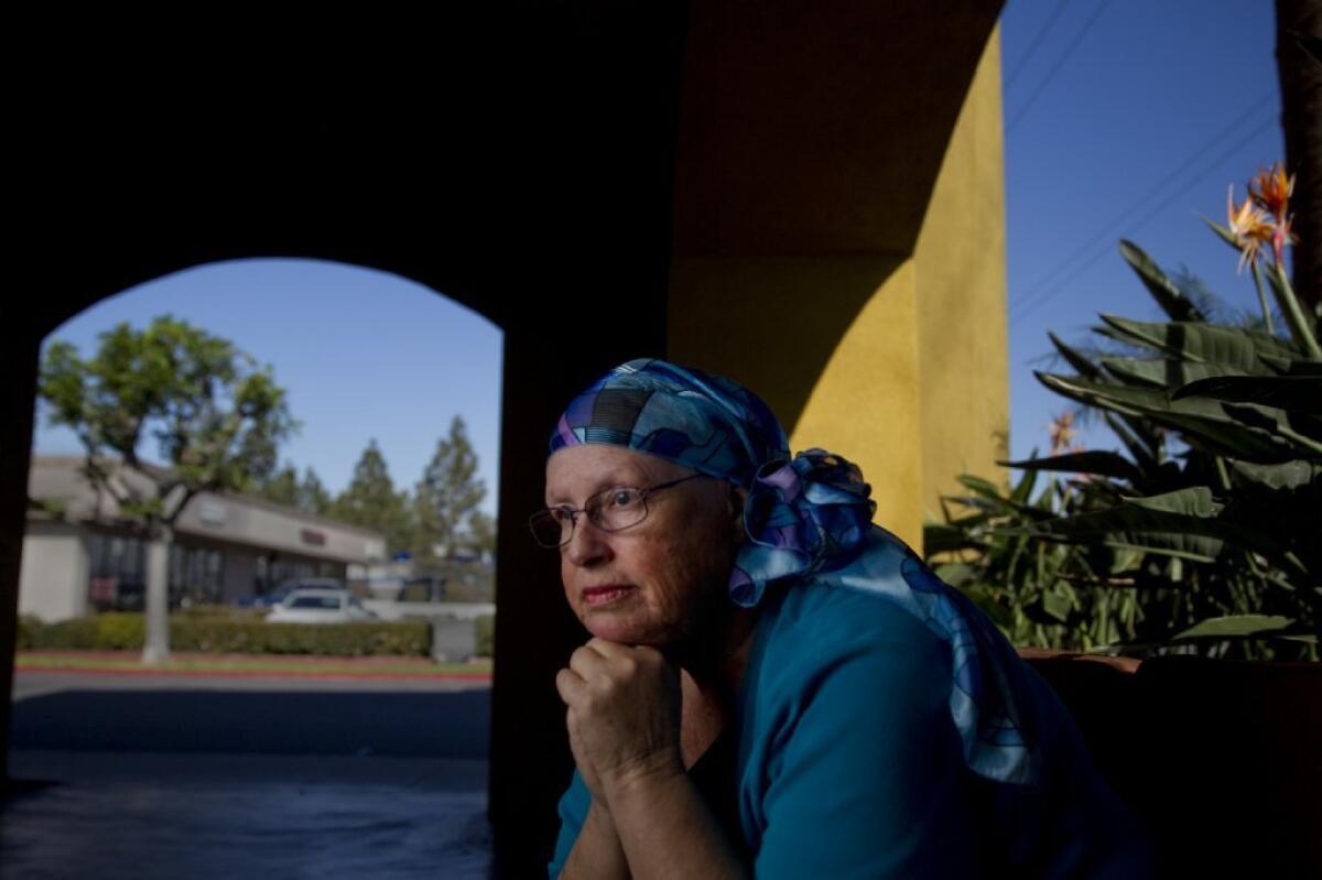 Barbara Garnaus of Laguna Woods is recovering from a rare form of uterine cancer.