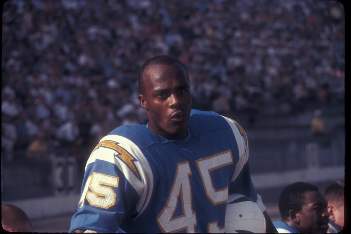 3 Best NFL Uniform of All Time: Early 1960s San Diego Chargers