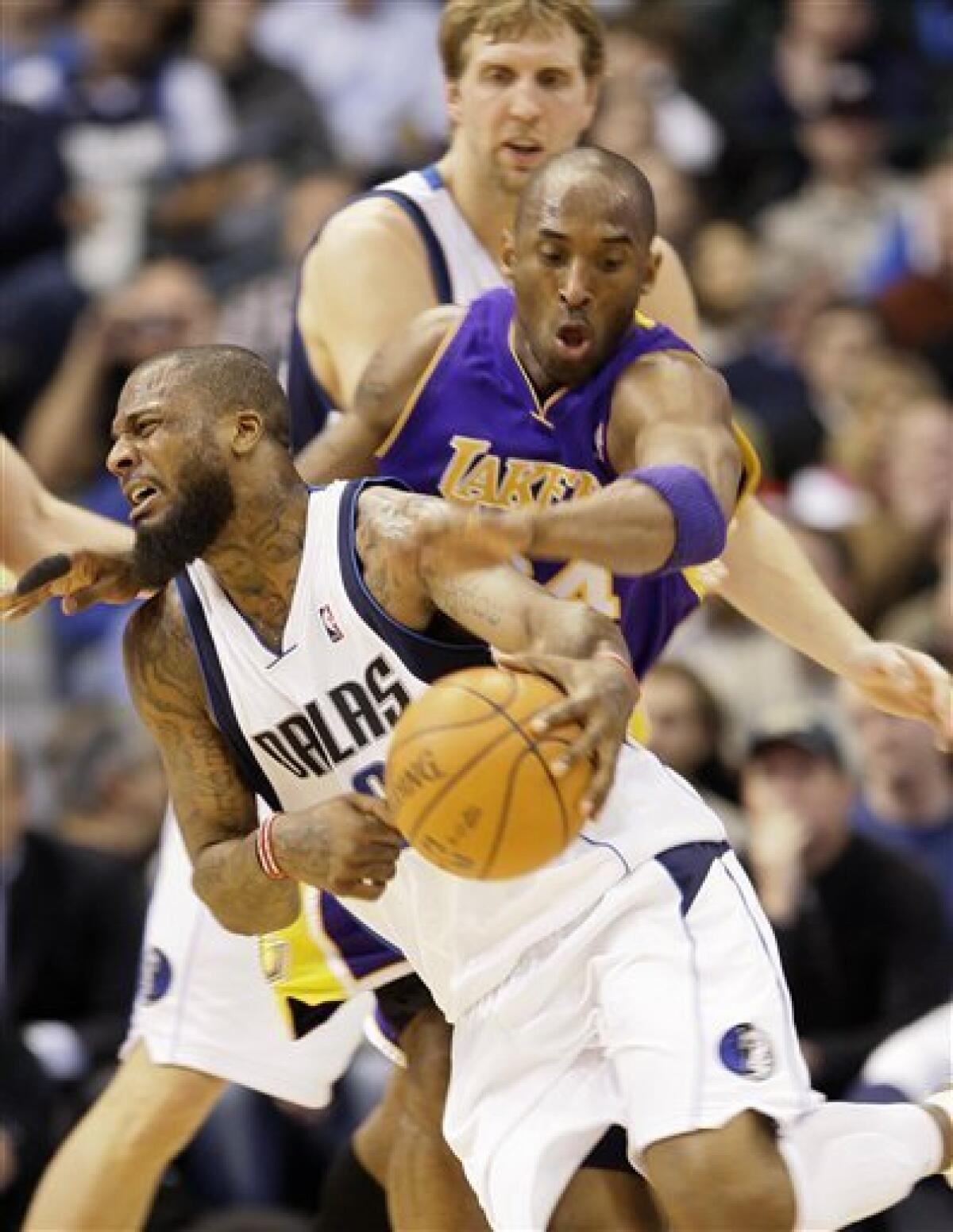 LA Lakers beat Dallas Mavericks minus Kobe Bryant again