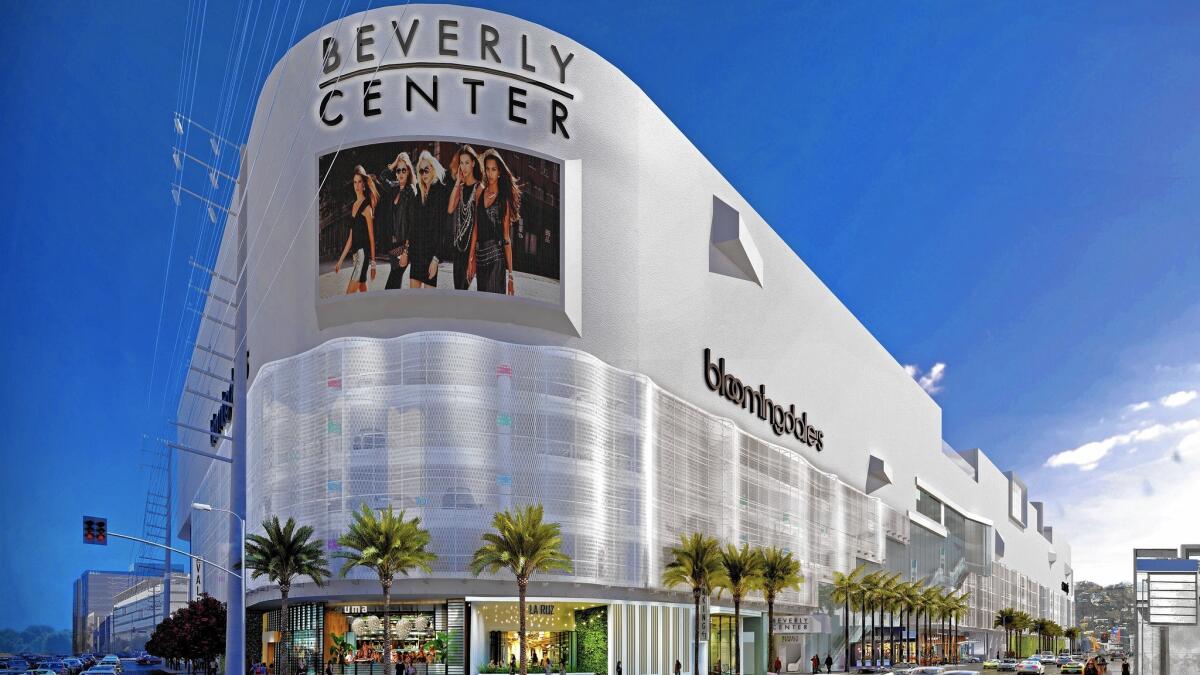 Beverly Center // rain hail or shine
